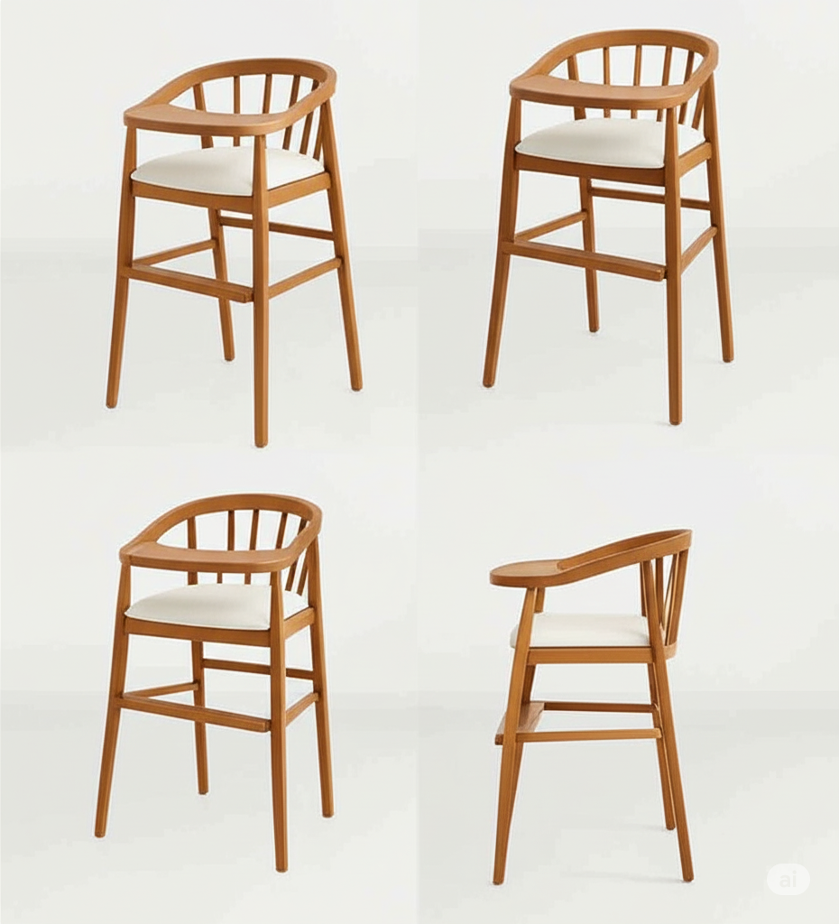 Baby Steps High Chair - Convertible Design Stages
